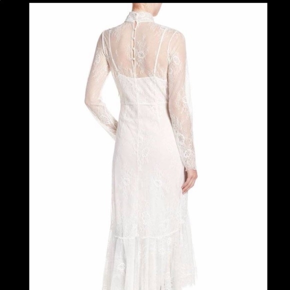 Nordstrom Dresses & Skirts - Olivia Palermo Victorian lace mermaid midi dress